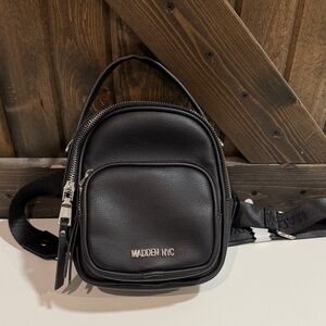 Madden NYC Women's Black Mini Backpack